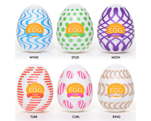 Набір яєць-мастурбаторів Tenga Egg Wonder Pack (6 яєць)