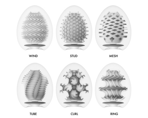 Набір яєць-мастурбаторів Tenga Egg Wonder Pack (6 яєць)