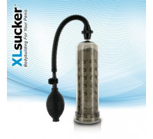 Вакуумна помпа XLsucker Penis Pump Black для члена довжиною до 18см, діаметр до 4 см