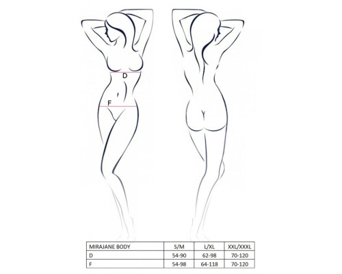MIRAJANE BODY black S/M - Passion Exclusive