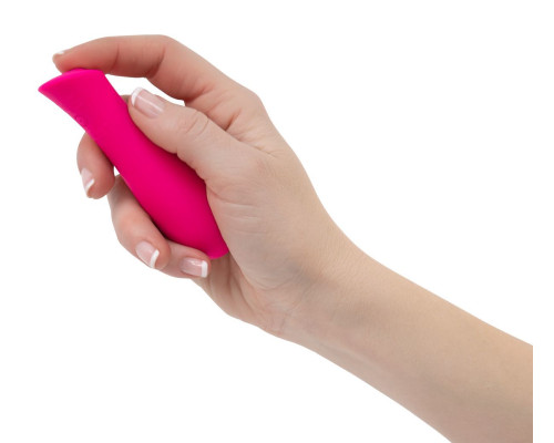 Мінівібратор The Mini Swan Rose з плавним збільшенням інтенсивності вібрації, силікон