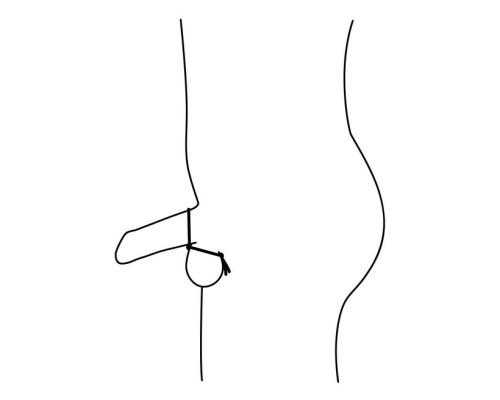 Эрекционное кольцо Nexus FORGE Double Adjustable Lasso - Black