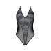 Боді з ажурним декором та відкритим кроком Ursula Body black XXL/XXXL — Passion