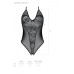 Боді з ажурним декором та відкритим кроком Ursula Body black XXL/XXXL — Passion