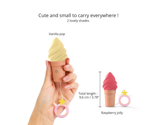 Вібратор-морозиво Love To Love CAND'ICE — VANILLA POP