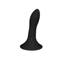 Ділдо з присоскою Adrien Lastic Hitsens 5 Black, відмінно для страпону, діаметр 2,4см, довжина 13см