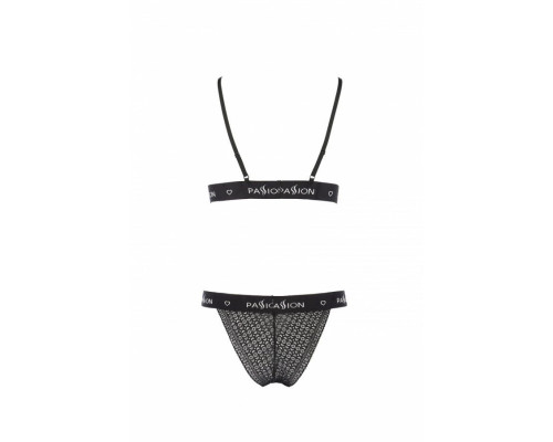 Комплект білизни GLAMISS SET black L/XL - Passion Exclusive
