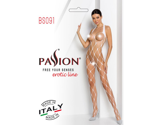 Бодистокинг Passion BS091 white
