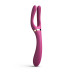 Dorcel INFINITE JOY PLUM - вібратор для пар багатофункціональний малиновий