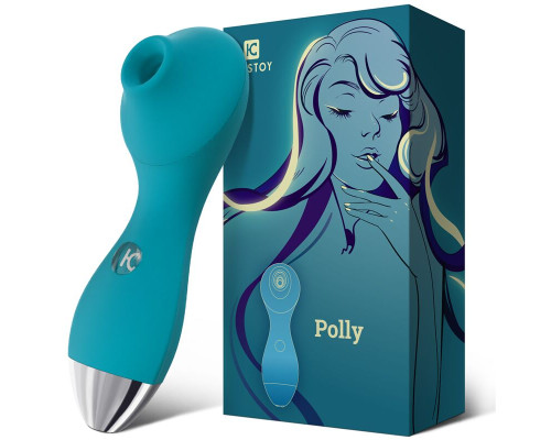 Вакуумний стимулятор KisToy Polly Blue