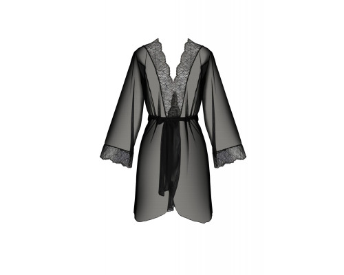AMBERLY PEIGNOIR black 6XL/7XL - Passion