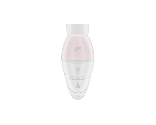 Вакуумний вібратор Satisfyer Supernova White, 2 положення ствола
