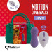 Вагінальні кульки з рухами вгору-вниз FeelzToys Motion Love Balls Jivy з пультом ДК