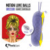 Вагінальні кульки з рухами вгору-вниз FeelzToys Motion Love Balls Jivy з пультом ДК