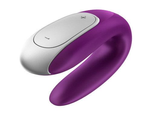 Смарт-вібратор для пар Satisfyer Double Fun (Violet) з пультом д/к