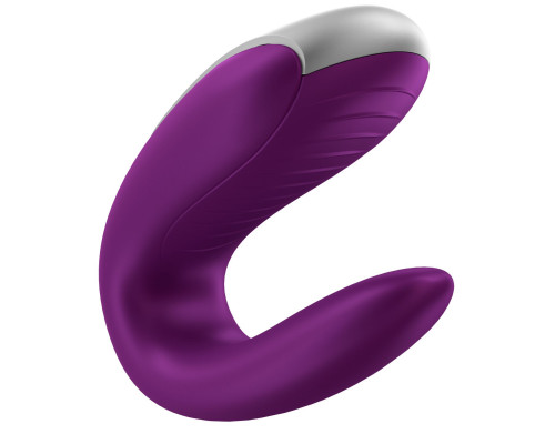 Смарт-вібратор для пар Satisfyer Double Fun (Violet) з пультом д/к