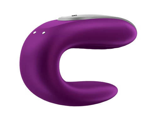 Смарт-вібратор для пар Satisfyer Double Fun (Violet) з пультом д/к