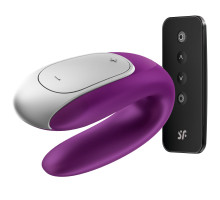 Смарт-вібратор для пар Satisfyer Double Fun (Violet) з пультом д/к