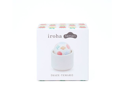 Потужний вібратор-кулька IROHA TEMARI Kaze, що не передає вібрацію на футляр, 6 режимів роботи