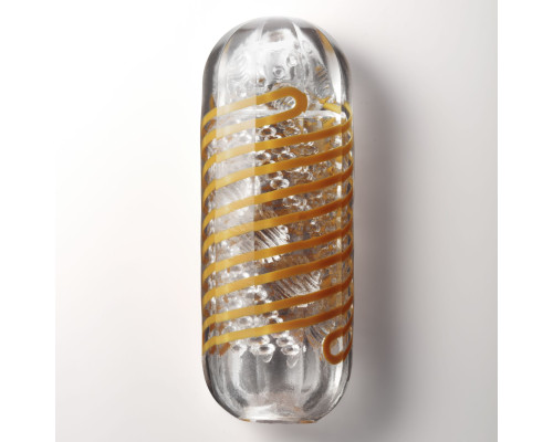 Мастурбатор Tenga Spinner 05 Beads з пружною стимулювальною спіраллю всередині