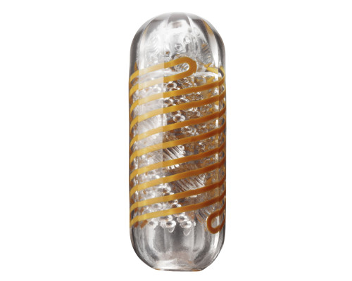Мастурбатор Tenga Spinner 05 Beads з пружною стимулювальною спіраллю всередині