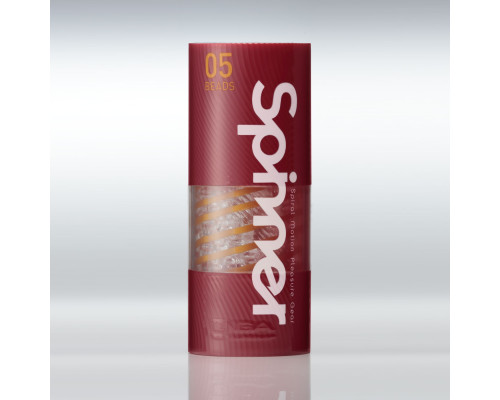 Мастурбатор Tenga Spinner 05 Beads з пружною стимулювальною спіраллю всередині