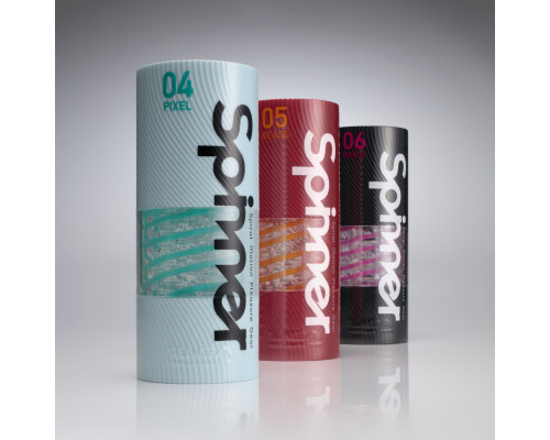 Мастурбатор Tenga Spinner 05 Beads з пружною стимулювальною спіраллю всередині
