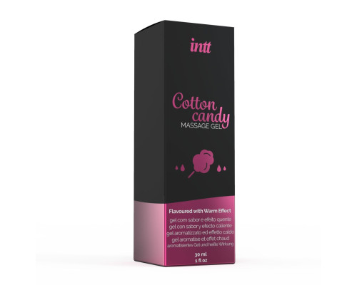 Масажний гель для інтимних зон Intt Cotton Candy (30 мл) розігріваючий