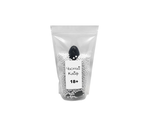 Свічка у вигляді члена Чистий Кайф Black size L, для збуджувальної атмосфери