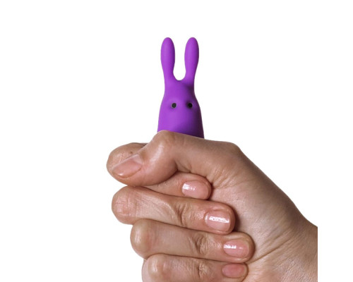 Вібропуля Adrien Lastic Pocket Vibe Rabbit Purple зі стимулюючими вушками