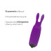 Вібропуля Adrien Lastic Pocket Vibe Rabbit Purple зі стимулюючими вушками
