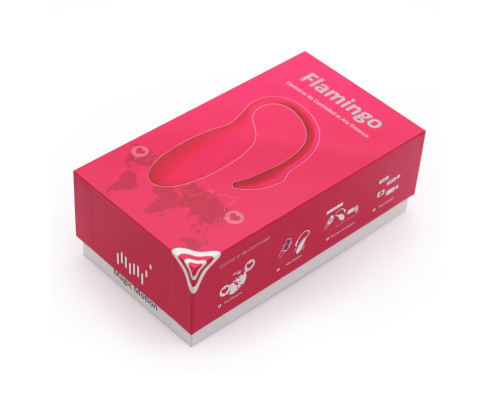 Смарт-віброяйце Magic Motion Flamingo зі стимулятором клітора, 3 види вправ Кегеля