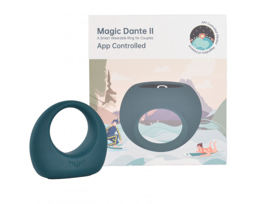 Эрекционное виброкольцо Magic Motion Dante II, управление с помощью смартфона