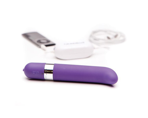 (SALE) Музыкальный вибратор OhMiBod - Freestyle :G Music Purple, стимуляция точки G, беспроводной