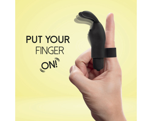 Вібратор на палець FeelzToys Magic Finger Vibrator Black