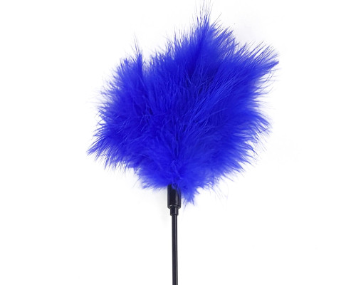 Лоскітка синя Art of Sex - Feather Paddle, перо молодого індика
