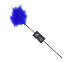 Лоскітка синя Art of Sex - Feather Paddle, перо молодого індика