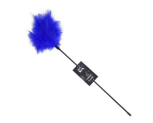 Лоскітка синя Art of Sex - Feather Paddle, перо молодого індика