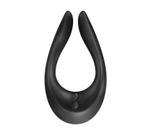 Вібратор для пар Satisfyer Endless Joy Black, 3 незалежні двигуни, багатофункціональний