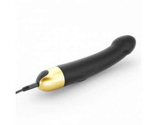 Вібратор Dorcel Real Vibration M Gold 2.0, діаметр 3,7см, перезаряджається, для точки G
