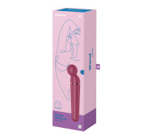 Вібромасажер мікрафон Satisfyer Planet Wand-er Berry/Rosegold