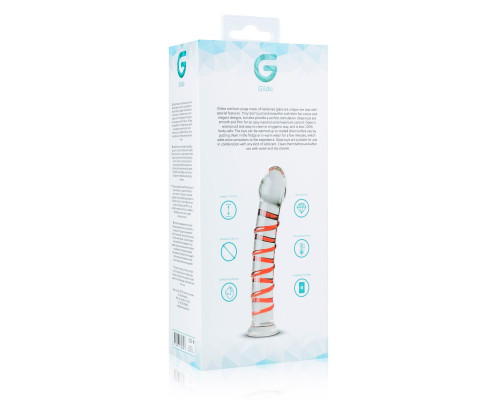 Скляний ділдо Gildo Glass Dildo No.15