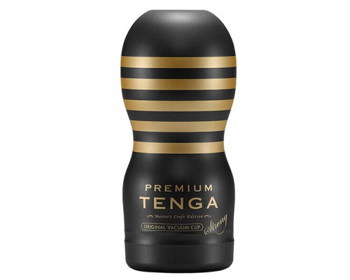 Мастурбатор Tenga Premium Original Vacuum Cup STRONG (глибоке горло) з вакуумною стимуляцією