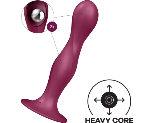 Дилдо Satisfyer Double Ball-R Red