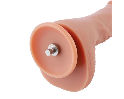 Ультрареалістичний фалоімітатор для секс-машин Hismith 8.3″ 2-layers Silicone Flesh Dildo