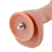 Ультрареалістичний фалоімітатор для секс-машин Hismith 8.3″ 2-layers Silicone Flesh Dildo