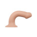 Насадка для страпона Strap-On-Me Dual Density Dildo Flesh L, диаметр 3,7см, двухслойная, гибкая
