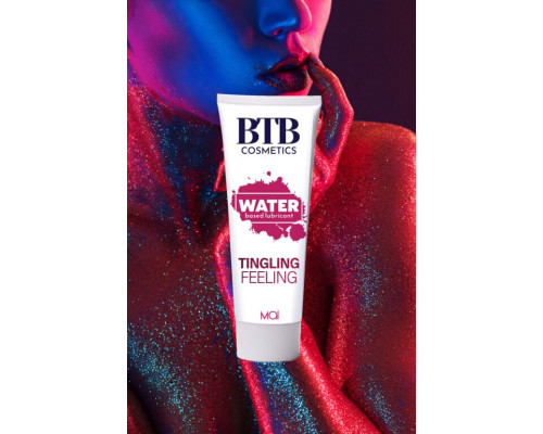 Змазка на водній основі з ефектом вібрації BTB TINGLING FEELING (100 мл)