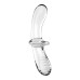 Скляний дилдо Satisfyer Double Crystal (Transparent)