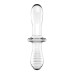 Скляний дилдо Satisfyer Double Crystal (Transparent)